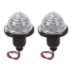 2X REPLICA SEÑALIZADOR DELANTERO MK1, MK2, MK3 C/MICA PLASTICA BLANCA . SKU 1B9100X2REPLICA